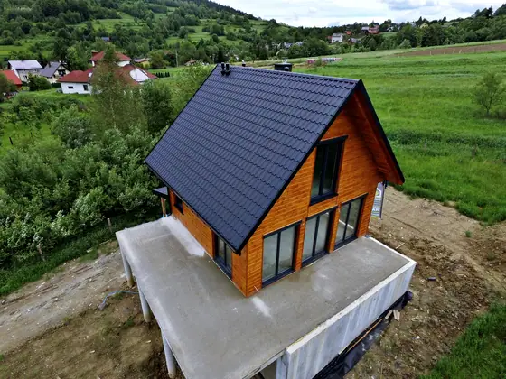 Referenzbild Metalldach Stehfalz Hausdach Ansicht 30