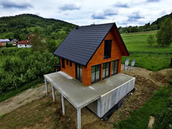 Referenzbild Metalldach Stehfalz Hausdach Ansicht 32