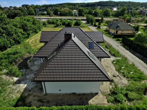 Referenzbild Metalldach Stehfalz Hausdach Ansicht 67