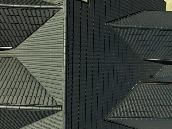 Referenzbild Metalldach Stehfalz Hausdach Ansicht 81