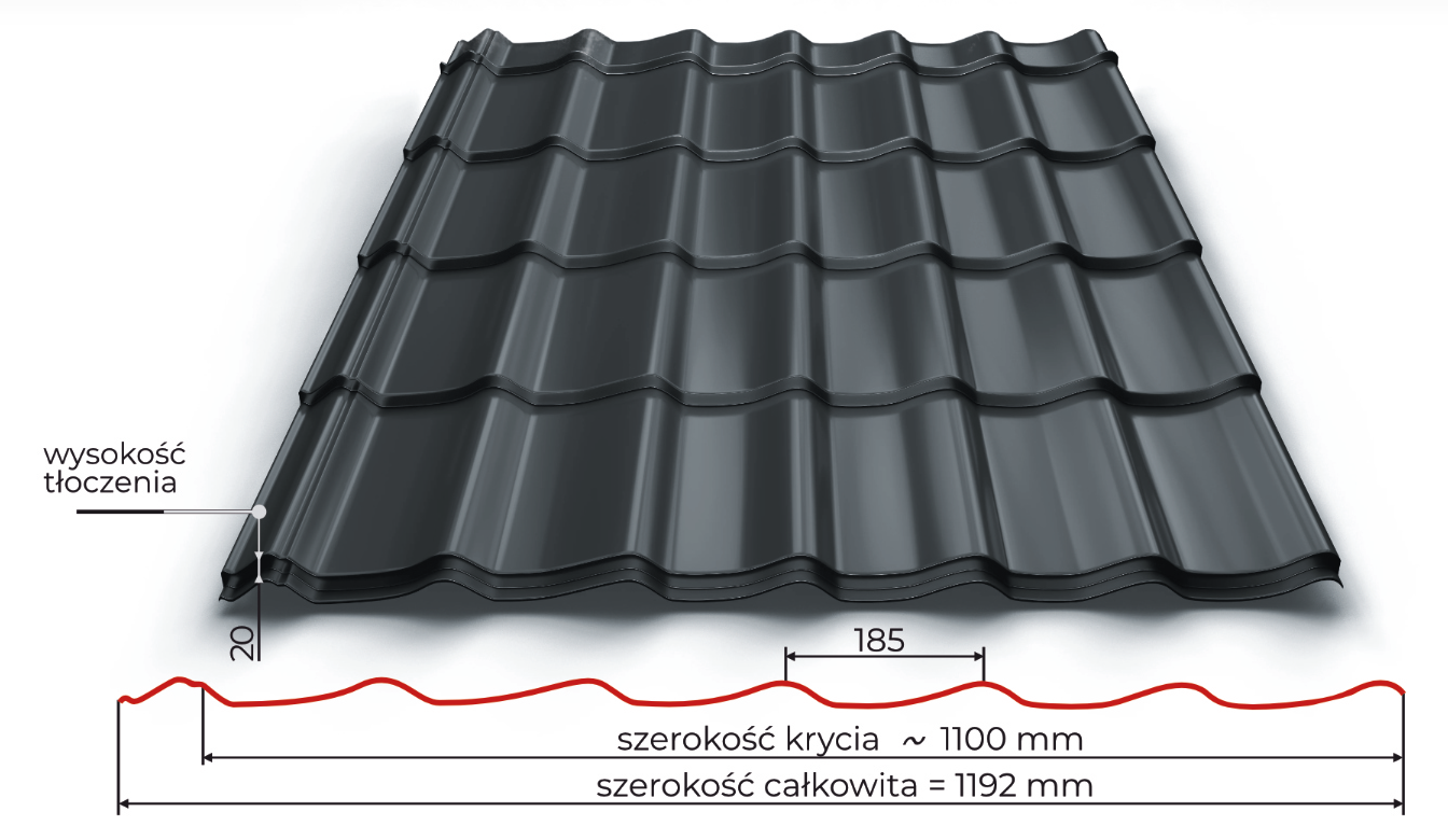 Technische Skizze Bona Plus 2.0 Classic Pfannenblech